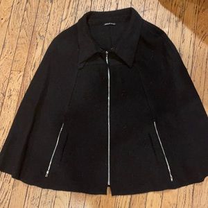 Michael Simon Black cape One size fits all